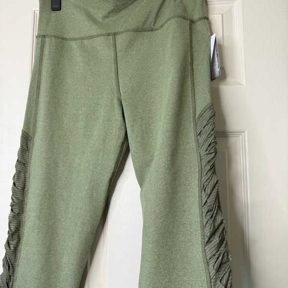 Splendid Studio High Rise Leggings Women XL Sage Green Comfy Running Hiking - Picture 4 of 16